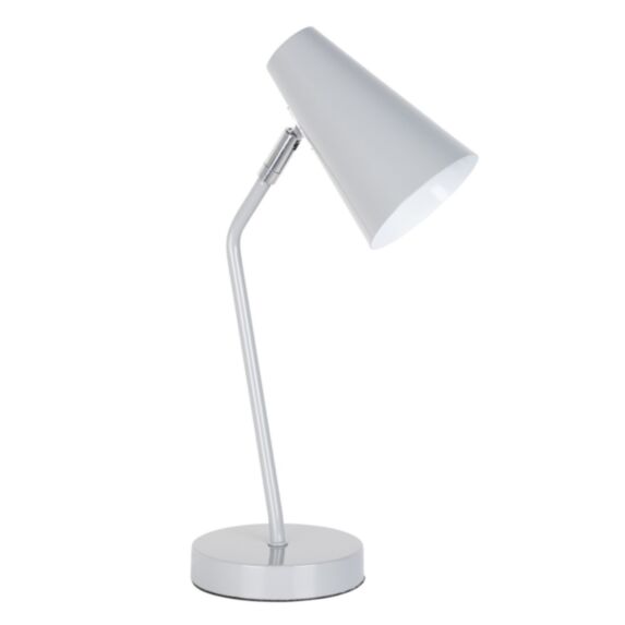 Lampe de Bureau Charlie Métal Gris Cendré 40,50cm 15W - COREP