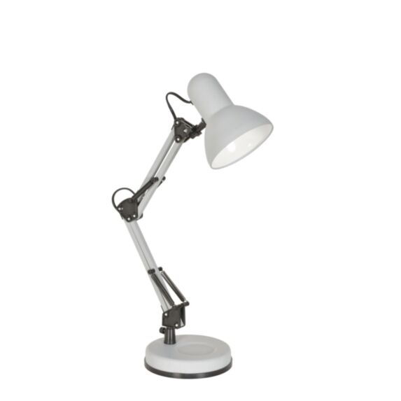 Lampe de bureau LED Flex métal cendre - COREP