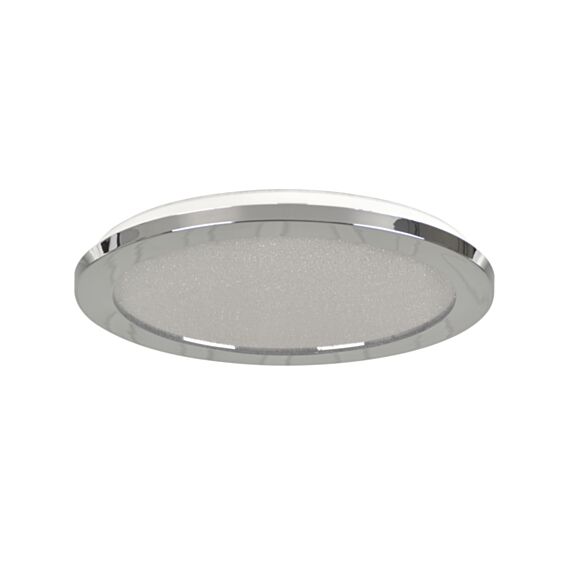 Plafonnier métal chrome ublo d30cm - COREP