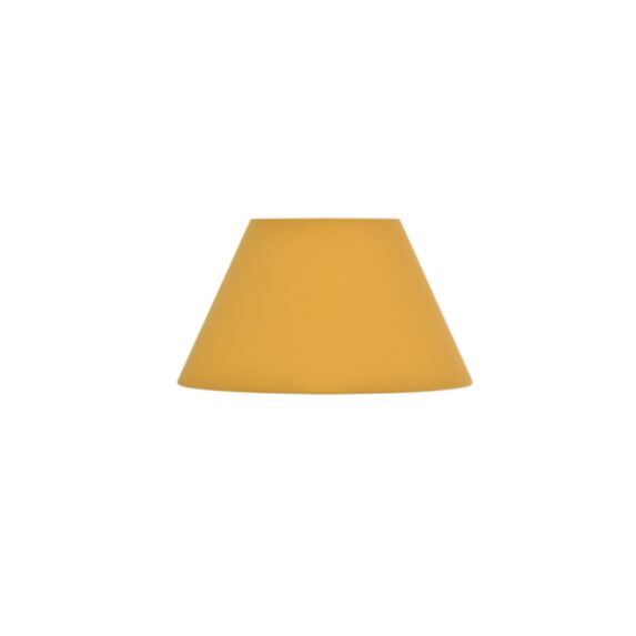Abat-jour moutarde conique Ø25cm