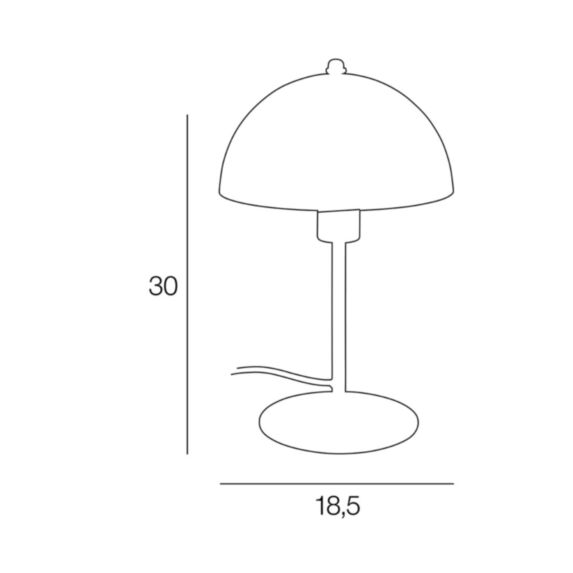 Lampe Icone noir COREP