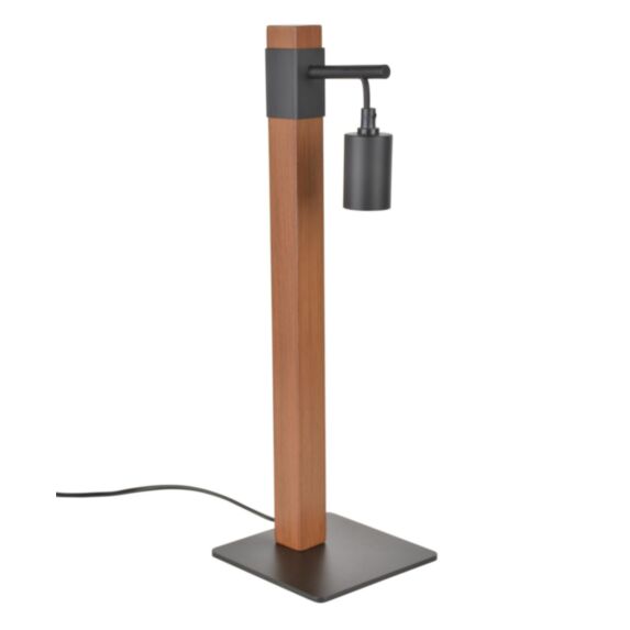 Lampe Aalto chêne/noir COREP