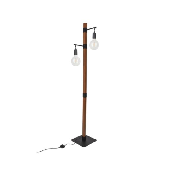 Lampadaire 2 lumières Aalto chêne - COREP
