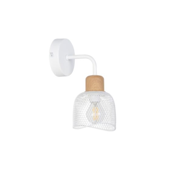 Applique murale métal Ottawa H.22cm blanc - COREP