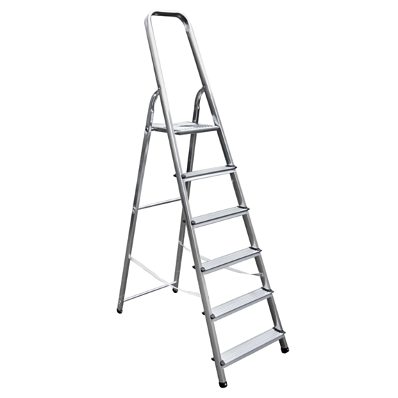 Escabeau aluminium 6 marches 3m19 eco - ARTUB