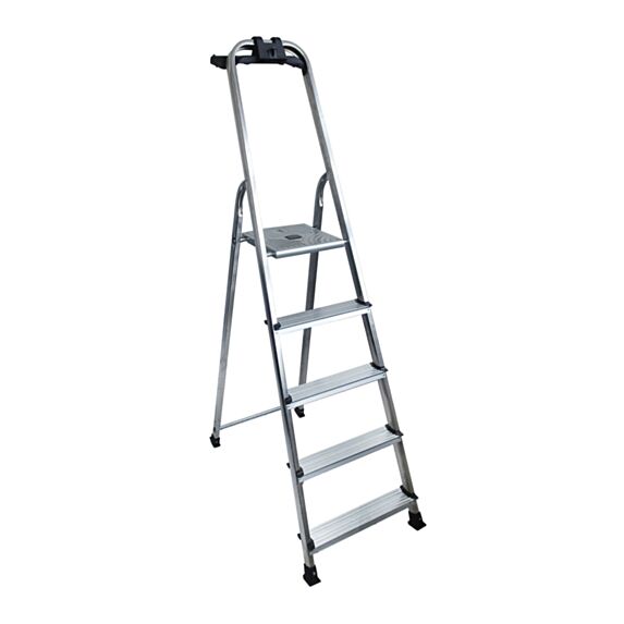 Escabeau aluminium - 5 marches 2m98 - brico