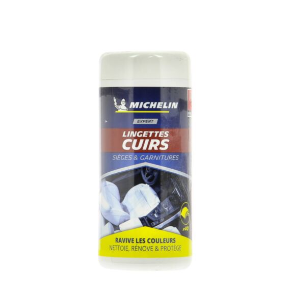 Boîte 40 lingettes cuir - MICHELIN