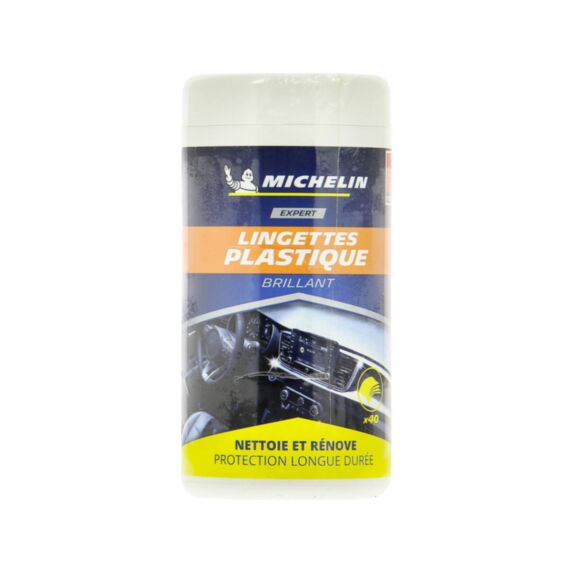 Boîte 40 lingettes plastiques brillants - MICHELIN