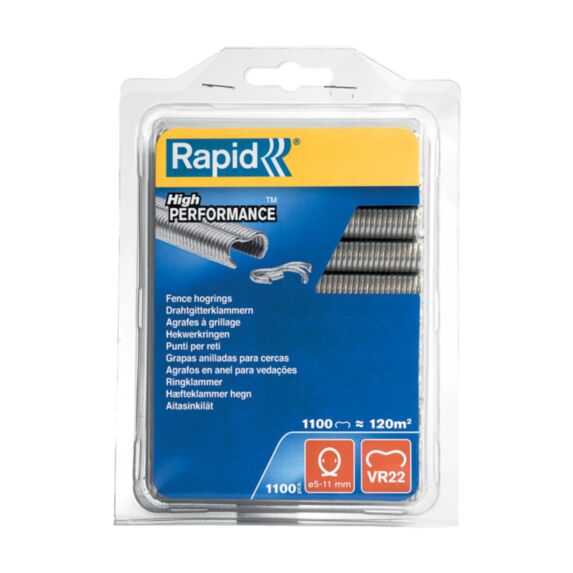 1100 agrafes grillage VR22 galva - RAPID
