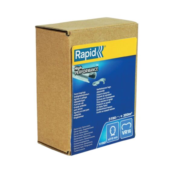 Boîte de 3190 agrafes grillage VR16 galvanisés