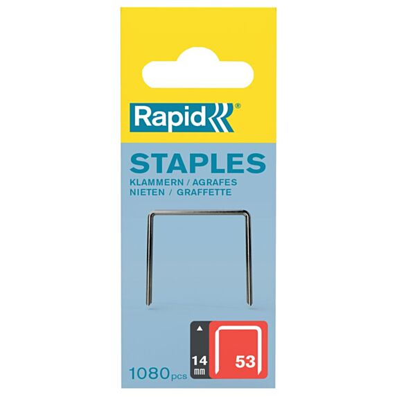 1080 agrafes galva 53/14 mm - RAPID