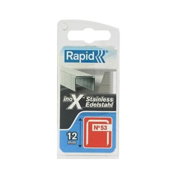 1080 agrafes inox 53/12 mm - RAPID