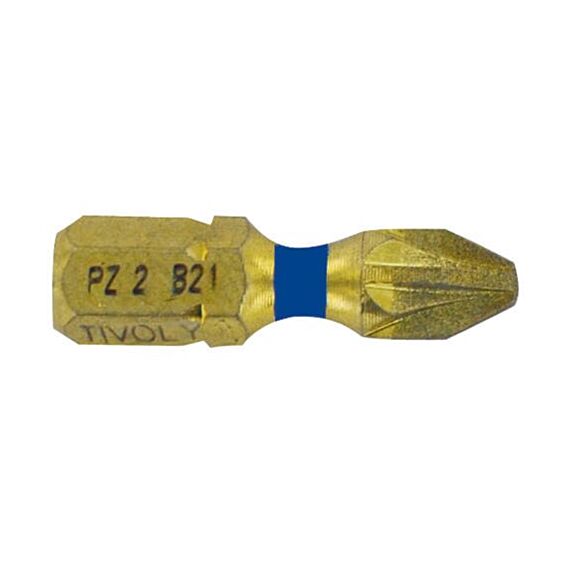 embouts de vissage Diamant Pozidriv 2 - TIVOLY