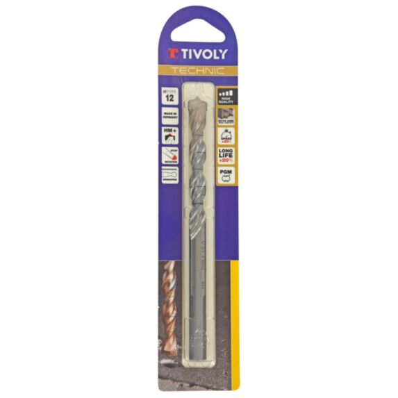 Foret béton Technic Ø12 mm - TIVOLY