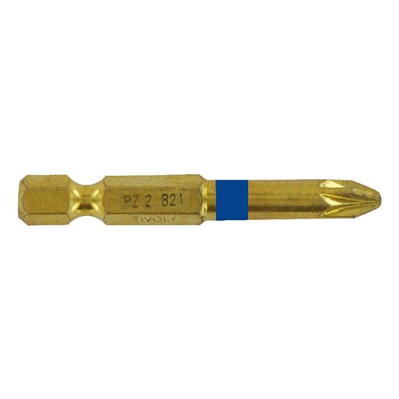 Embouts de vissage DIAMANT IMPACT TORSION pour vis Pozidriv N°2 L:50mm - TIVOLY