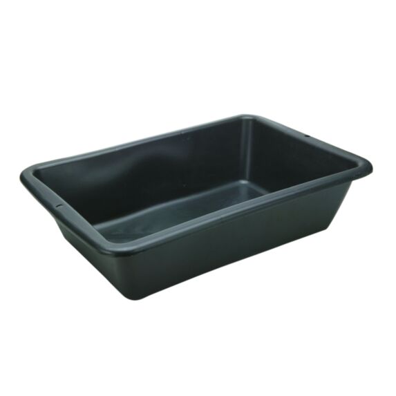 Auge de maçon plastique 13l noir - FRANPIN