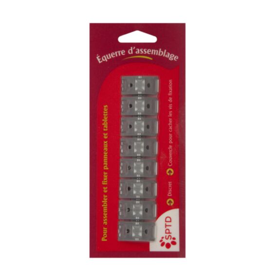 Taquets d'assemblage gris x 8 pièces - SPTD