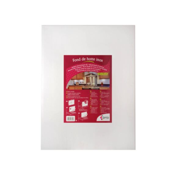 Fond de hotte 90 x 70 cm inox - SPTD