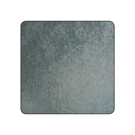 Tôle acier galva 1mm 100x50