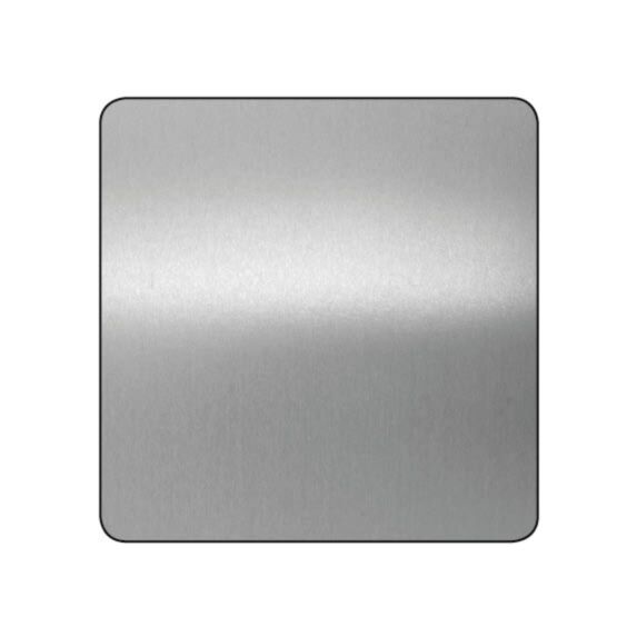 Tôle alu lisse brillant 1000 x 500 mm - CQFD