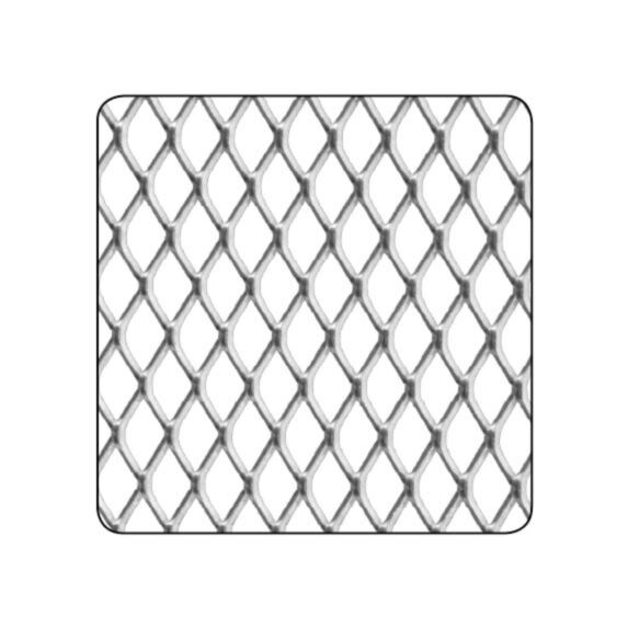 Tôle métal déployé alu 10x5,5-1mx0m5 - CQFD