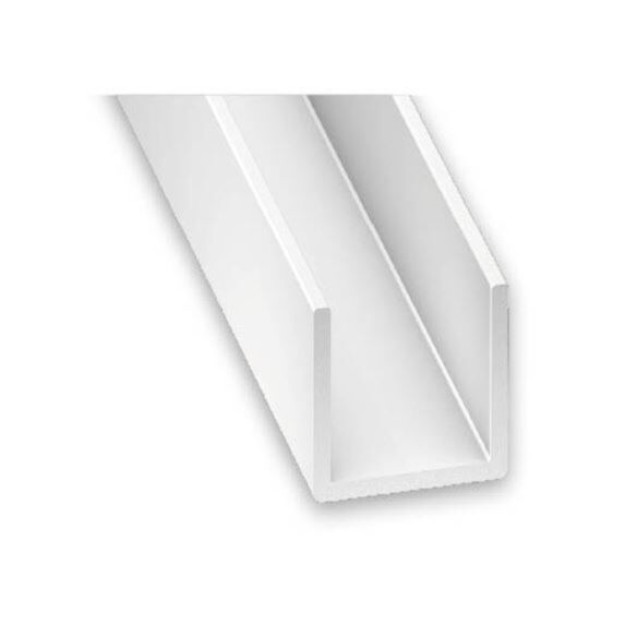 U pvc blanc 10x14x10x1 int.12-1m - CQFD