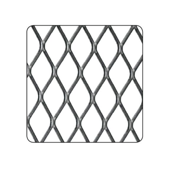 Tôle métal déployé acier 16x8x1x0,8-500x500 mm