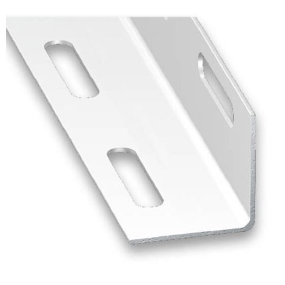 Cornière Perforé PAF 38x38mm 1m Blanc - CQFD