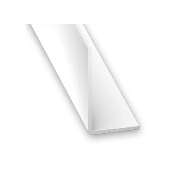 Cornière PVC 19x7x1mm 1m Blanc
