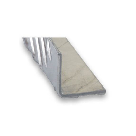 Cornière Damier Aluminium 20x20mm 1m Brut - CQFD