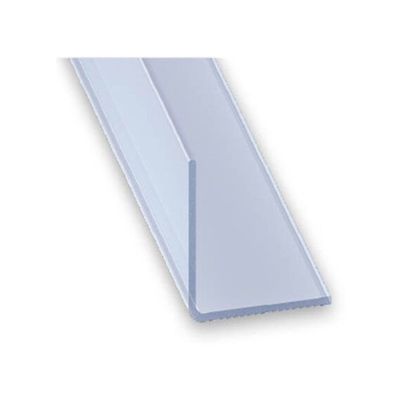 Cornière 20x20mm 2m Transparent - CQFD