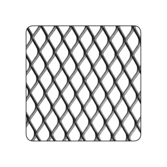 Métal déployé acier 10x5.5-500x1000x1 - CQFD