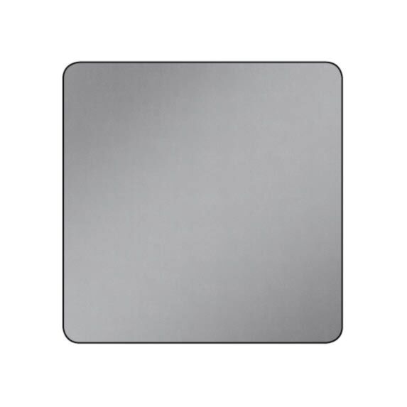 Tôle alu lisse brut 500x1000x1 - CQFD