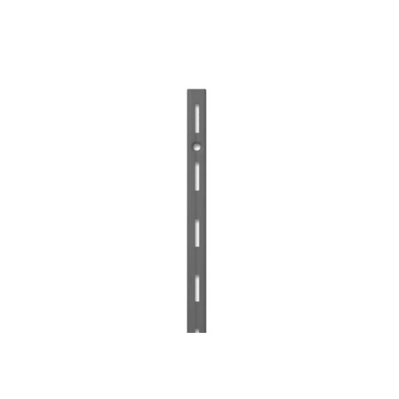 Crémaillère grise simple 200cm