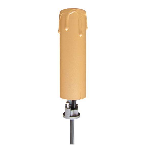 bougie + douille e14 câblée 8.5cm - TIBELEC