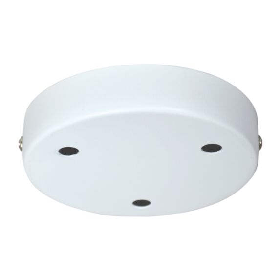 Plafonnier métal blanc à 3 trous - TIBELEC