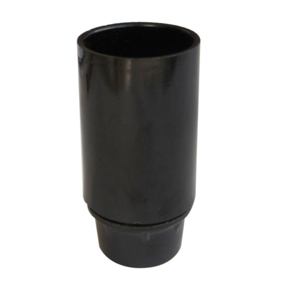 Douille E14 bakélite lisse noire - TIBELEC