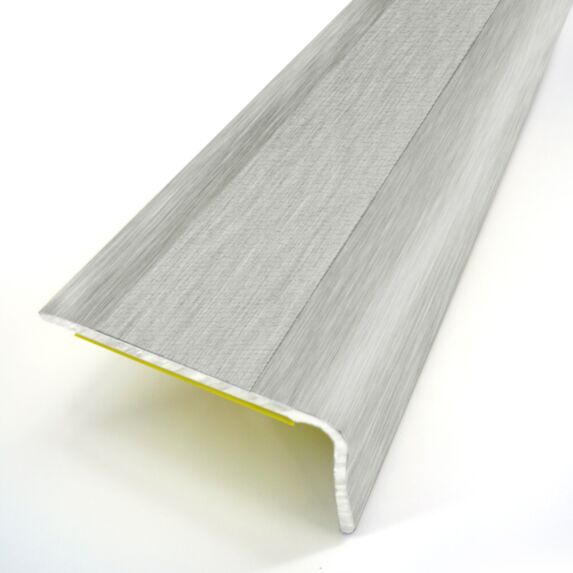 Nez de marche deco metal argent 36x24/95 - 3M
