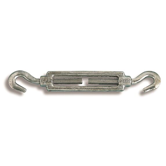 Tendeur cage 2 crochets acier zing 12mm - CHAPUIS