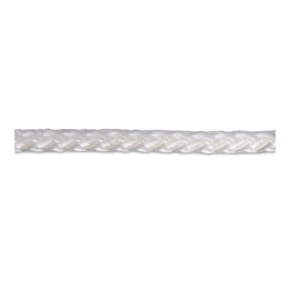 Corde polypropylene tressée 6mm blanche - CHAPUIS