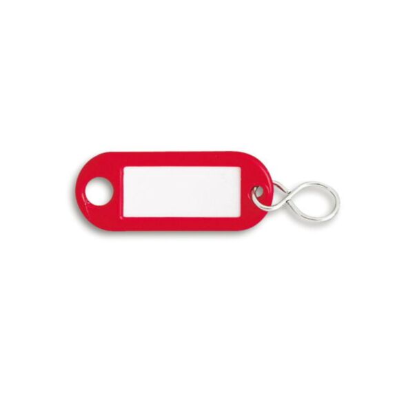 4 porte-étiquettes polyéthylène à fenêtre + esse coloris ass