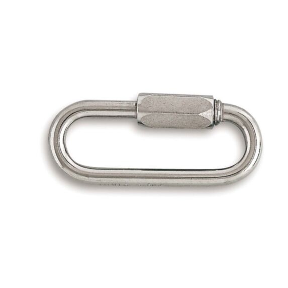 Maillon jonction grande ouverture acier inoxydable Ø4mm - CHAPUIS