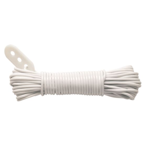 corde à linge blanche avec tendeur - CHAPUIS