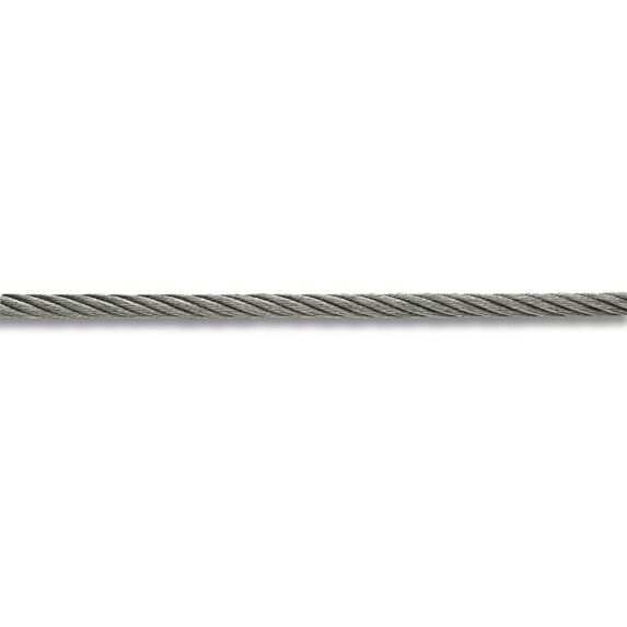 Câble levage acier galvanisé 1,5mm gris 38kg - CHAPUIS