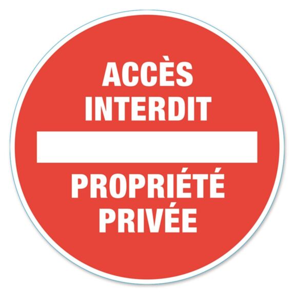 Disque de signalisation 