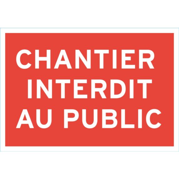 Panneau de signalisation 
