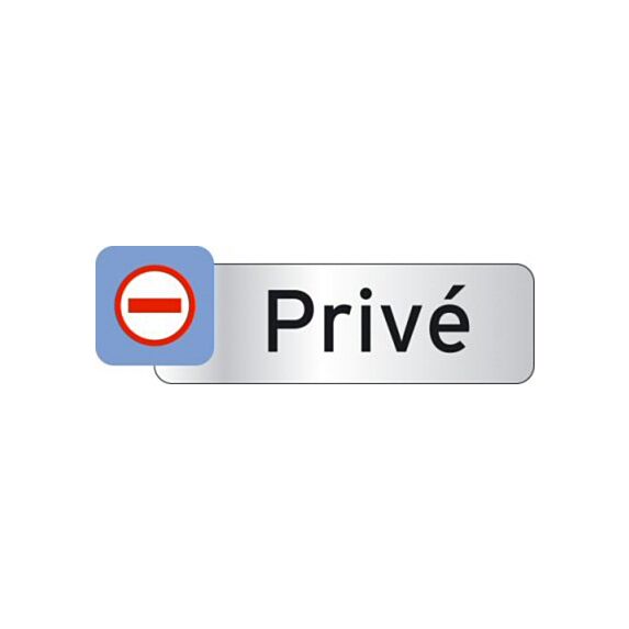 Plaquette indicatrice 