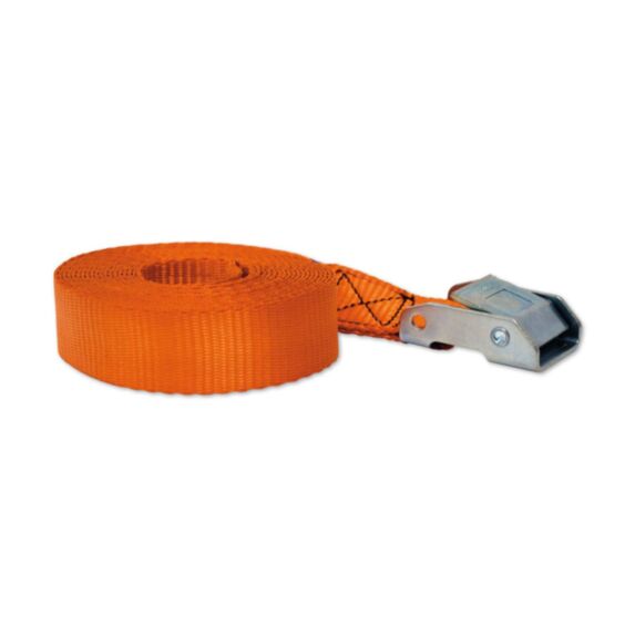 Sangle d'arrimage polyester orange came à griffes 5m 35mm 650kg - CHAPUIS