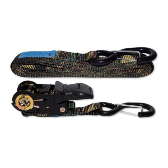 Sangle polyester camouflage tendeur cliquet 25mmx5m - CHAPUIS