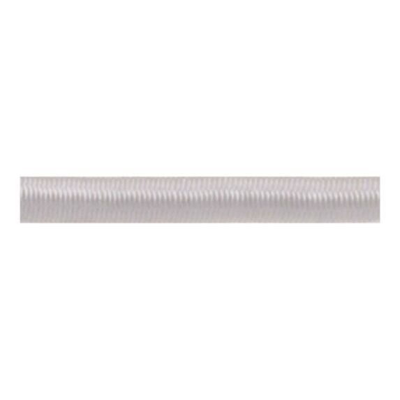 Sandow gaine tréssée blanc D.4mm L.20M - CHAPUIS
